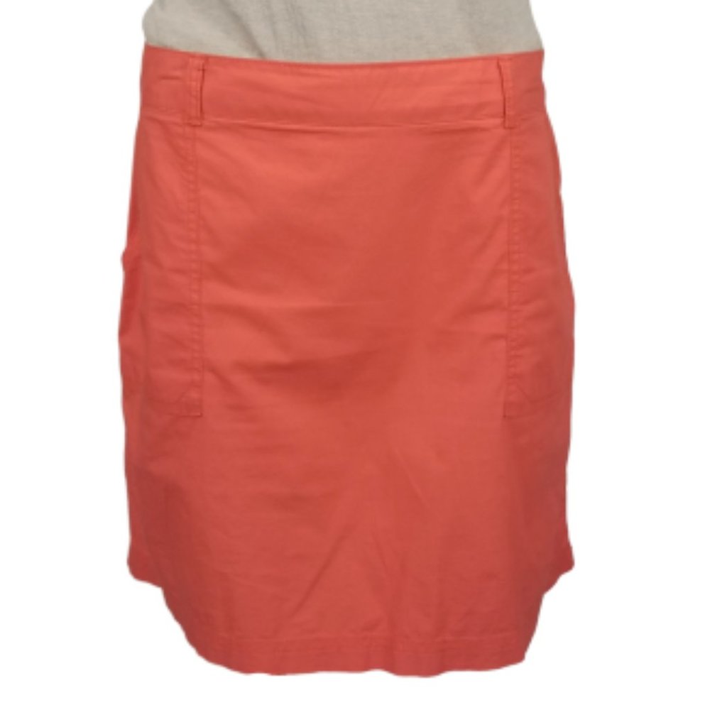 Dockers Skooter Skort Skirt Size 8 Coral/Orange